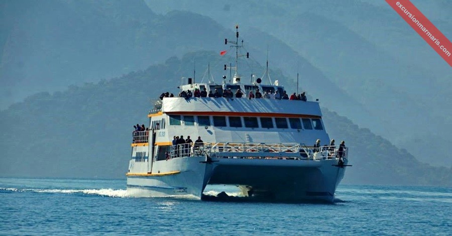 MARMARIS BY CATAMARAN - BOAT FROM RHODES - Faliraki Tours