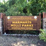 Entrance of Marmaris National Park